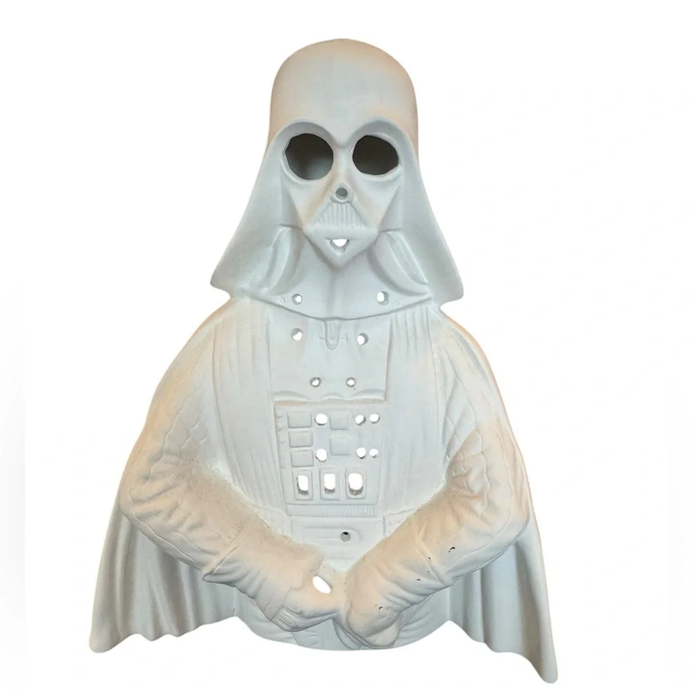 Darth Vader Vintage Unfinished 12” Ceramic Lamp